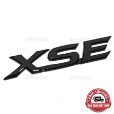 Toyota Camry Sienna Xse Letter Trunk Liftgate Tailgate Emblem Badge Gloss Black Toyota Camry Sienna Xse Letter Trunk Liftgate Tailgate Emblem Badge Gloss Black