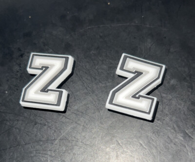 NEU Schuh Anhänger Buchstaben (Buchstabe Z)