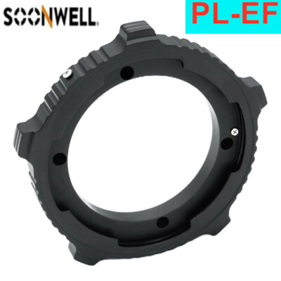 Soonwell PL-EF Lens Adapter Ring For PL Lens to EF Mount BMPCC 4K 6K Canon 5D3 2