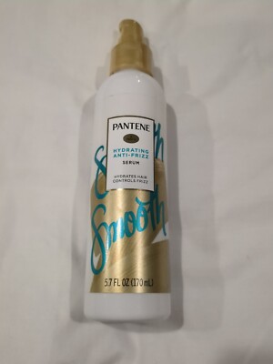 Pantene Hydrating Anti-Frizz Serum 5.7 oz. Hydrates Hair And Control Frizz- New