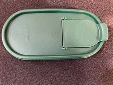 NEW Tupperware MODULAR MATE * GREEN * Pour-All Oval REPLACEMENT Seal Lid - MATES