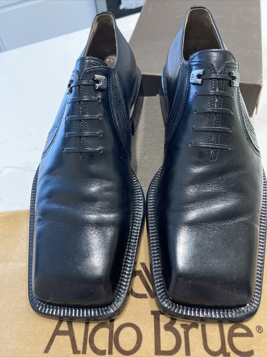 ALDO BRUE ITALIAN LUXURY SHOES Aldo Brue 1326 Crocodile Leather Driving Shoe Brown  main image 4