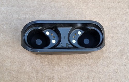 JLab JBuds GO Air True Wireless  Charging Case Only - BLACK case.