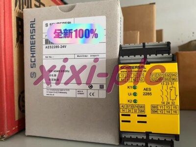 New SCHMERSRL AES 2285-24V safety control relay