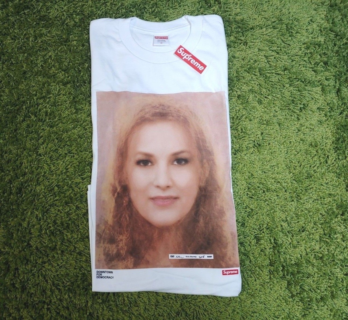 Supreme F/W 2018 18 & Stormy Tee White Size M L XL | eBay 