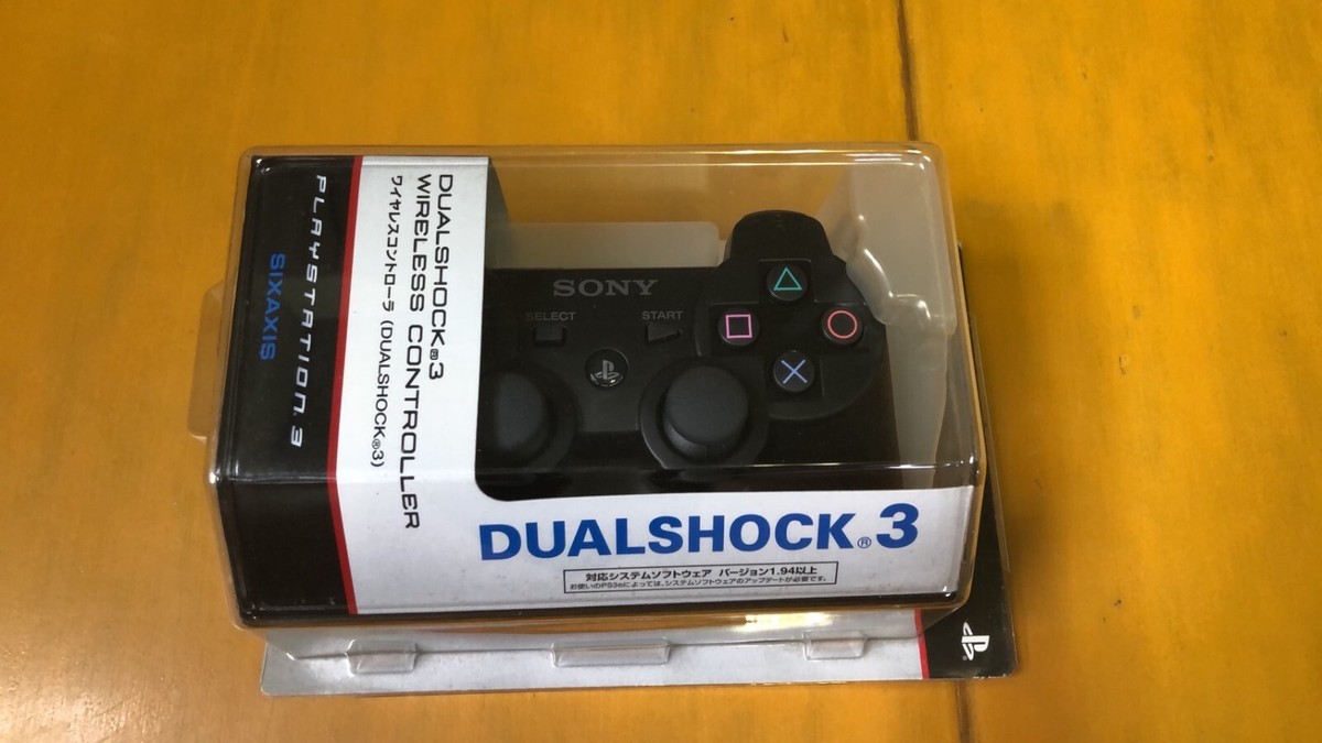 ワイヤレスコントローラー DUALSHOCK3 ブラック PS3