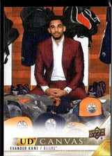 2022-23 Upper Deck #C152 Evander Kane UD Canvas Edmonton Oilers