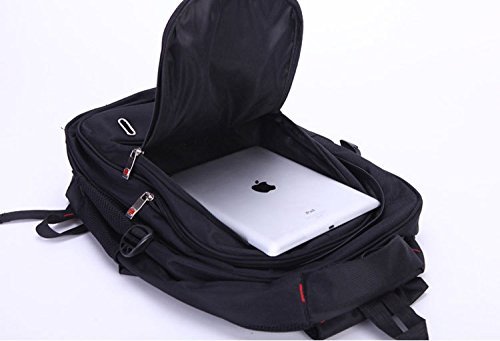 Business Rucksack 15,6" Laptop Notebook in schwarz - Bild 4 von 4