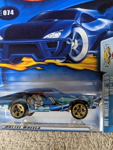 HOT WHEELS OLDS 4432 ANIME #5/5 DA COLLEZIONE # 074 SCALA 1/64 2002 SPEDIZIONE GRATUITA USA - Foto 1 di 2