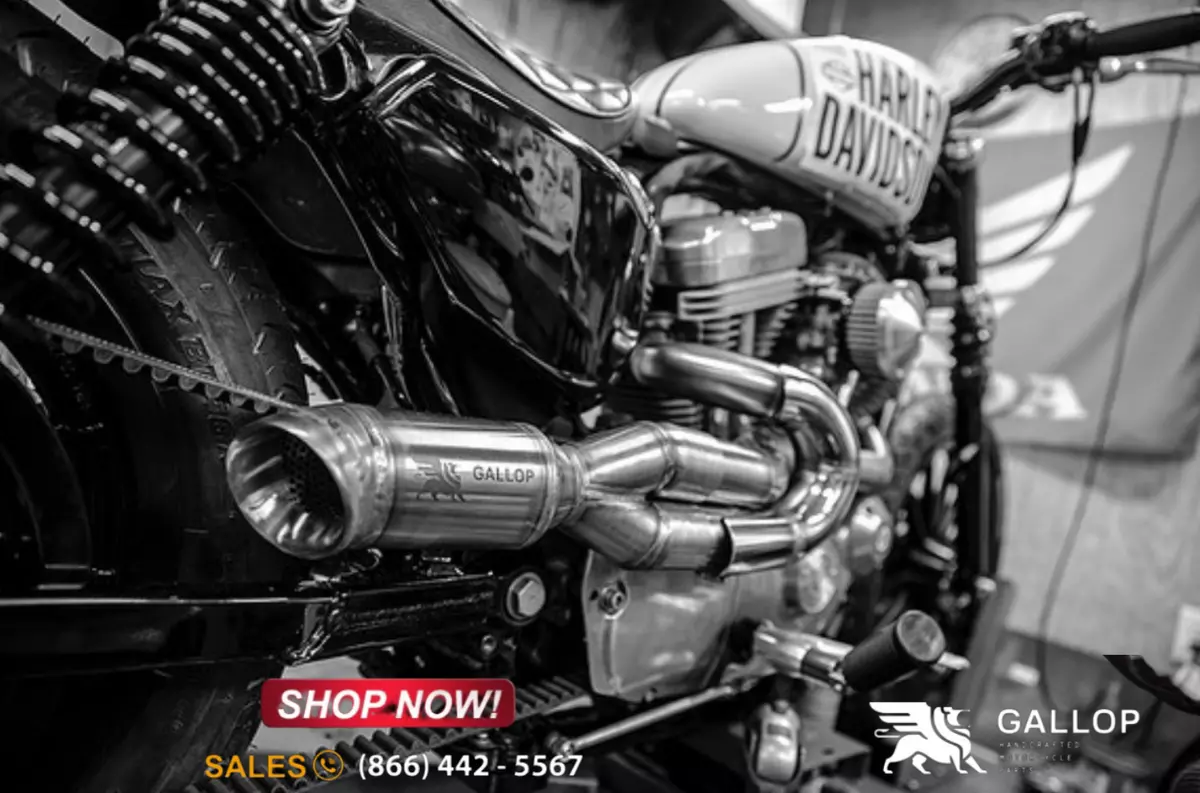 Sportster cheap exhaust pipes
