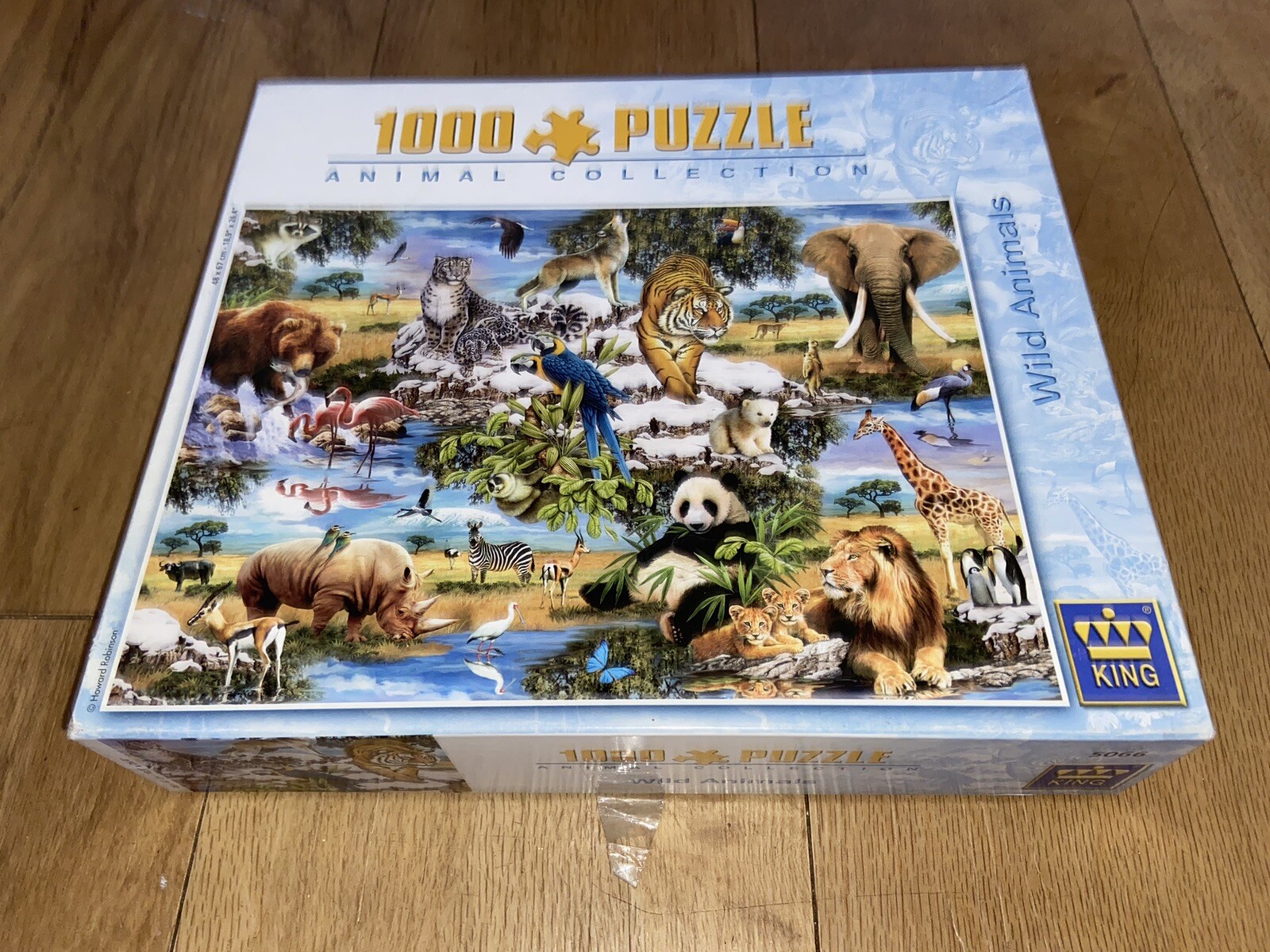 1000 Piece Jigsaw Puzzle WILD ANIMALS Endangered Rare Safari Wildlife 5066 King