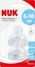 NUK First Choice+ Teats for Baby Bottles - Choose Your Type