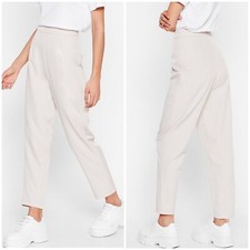 NWT NASTY GAL High Waisted Tapered Suit Pants