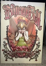 Tinkerbell The Neverland Tour ‘53 Gallery Wrap Canvas Print 16” x 23”Disney/Mint