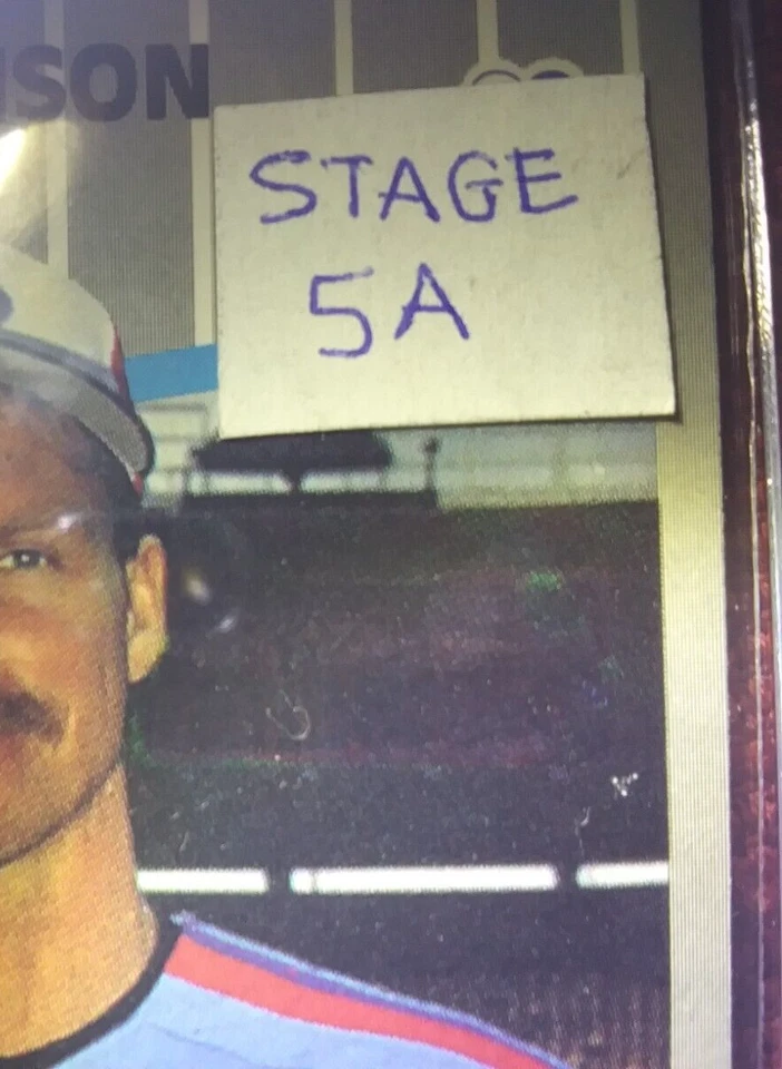 1989 FLEER RANDY JOHNSON #381 RC LOT OF 6 VARS:STAGE 4A,5A,(2)7B,(2)7C!! SSP! - Image 2 of 4