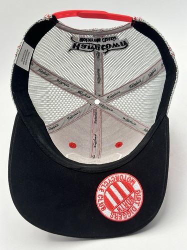 Hangtown Motocross Classic Red SnapBack Truckers Hat With Black Bill - Picture 6 of 10
