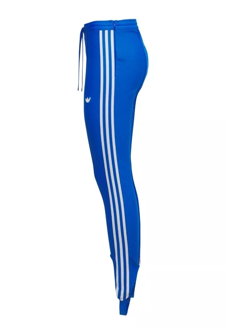 Adidas Women's Blue Version Slim Beckenbauer Track Pants