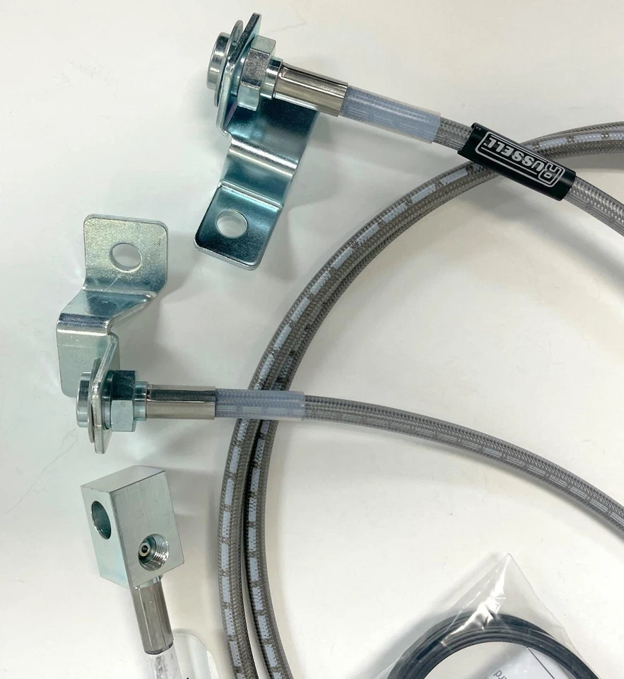 Russell 696510 2005-06 Ford F-250/350 Super Duty 4WD W/6" Lift Brake Hose Kit - Imagem 3 de 4