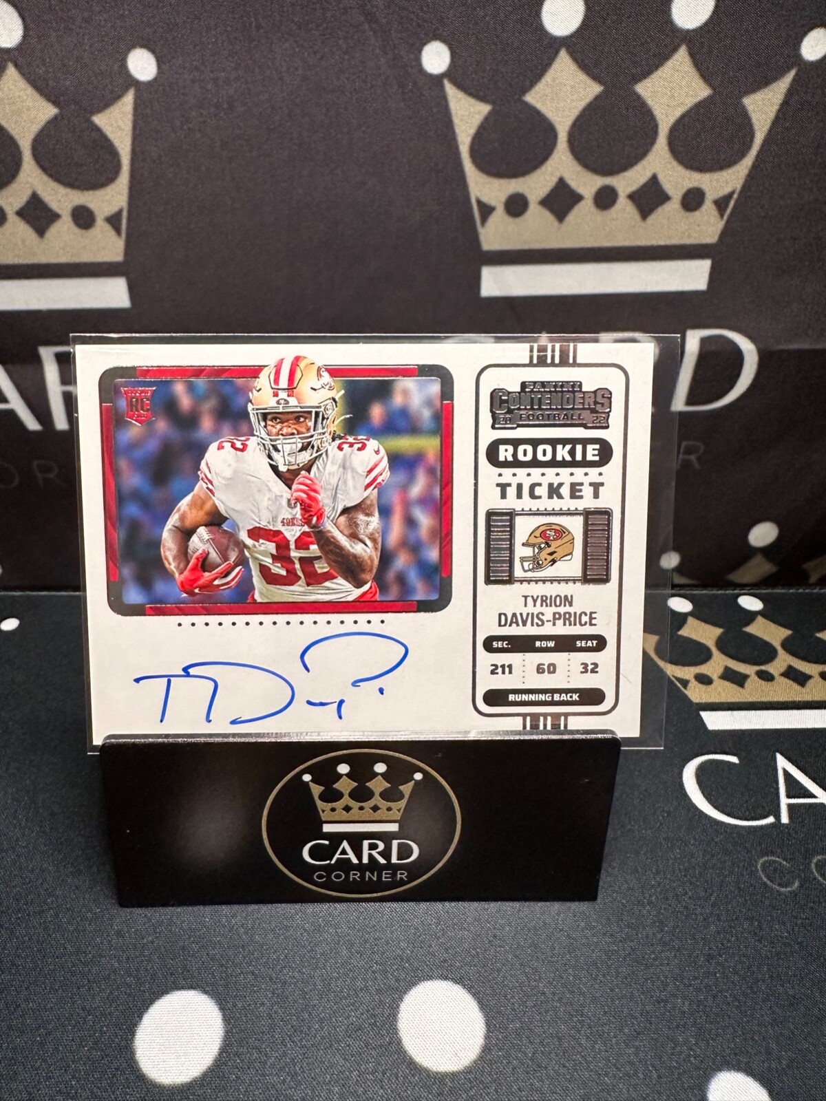 2022 Panini Contenders - Rookie Ticket RPS Variation #139 Tyrion Davis-Price...