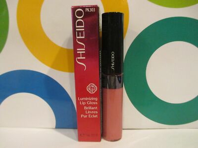 SHISEIDO ~ LUMINIZING LIP GLOSS ~ # PK 303 ~ .25 OZ BOXED
