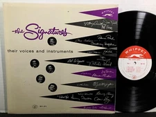 THE SIGNATURES LP WHIPPET WLP 702 MONO DG 1957 Jazz