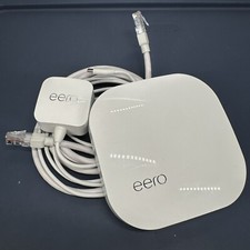 Eero Pro B010001 2nd Generation Gen AC Tri-Band Mesh Router White w/ Power Cable