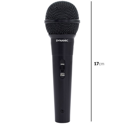 Microphone Professional 2 Metres 3.5mm 6.3mm With Cable Karaoke Mic Party Dj DIY - Picture 4 of 8