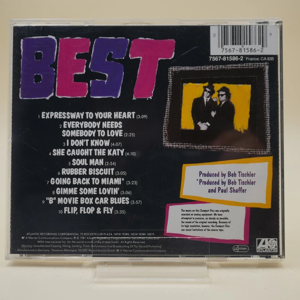 The Blues Brothers - Best Of The Blues Brothers | CD | Zustand gut - Bild 2 von 2