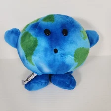 Celestial Buddies Earth Plush Solar System Planet Space Science Globe World 8"