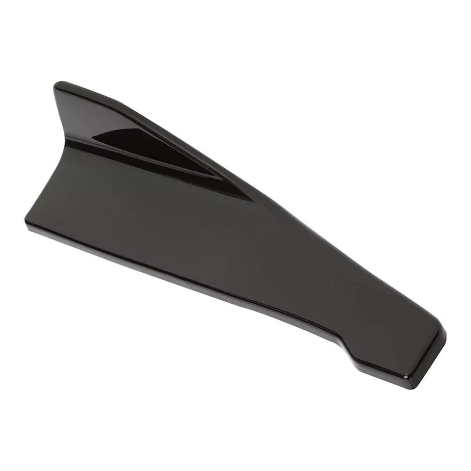 2Pcs Glossy Balck Rear Bumper Diffuser Skirts Extension Lip For Volkswagen CC Foto 3 de 4