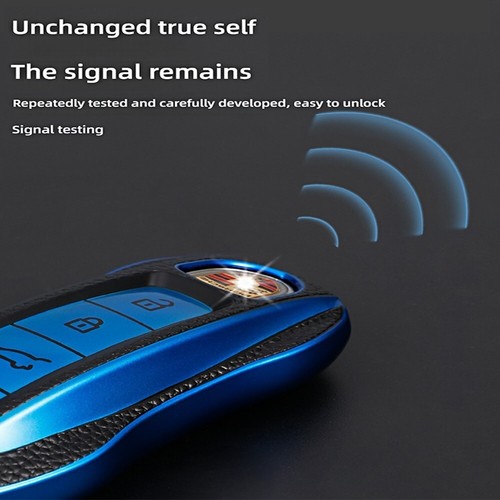 Práctica funda para llaves de coche resistente a caídas para Porsche/Cayenne/Macan/Panamera/718 - Imagen 4 de 14