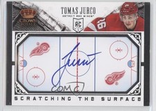 2013-14 Panini Crown Royale Scratching the Surface Tomas Jurco #SC-TJU Auto 7i2