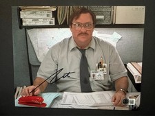 Stephen Root Rare! signed autographed Milton Office Space 8x10 photo Beckett BAS