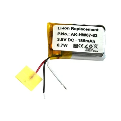 Akku für Yealink Headsets WH63 WH67 Headset Ersatzakku Batterie Ersatz HR-KOM.de