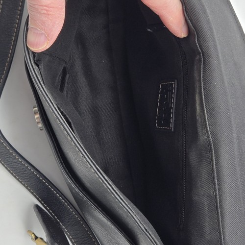 Fossil Organizer Geldbörse Schnalle Klappe Schulterriemen schwarz Leder SL9731001 - Bild 5 von 17
