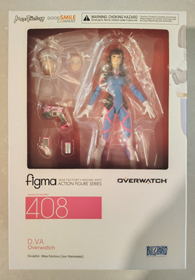Good Smile Company Overwatch Figma D.va 5.5 in Action Figure