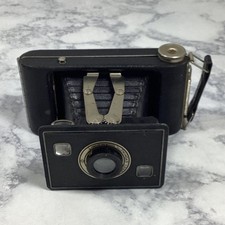 Jiffy Eastman Kodak Six 20 Black Folding Film Camera Twindar Lens 1940s Vintage