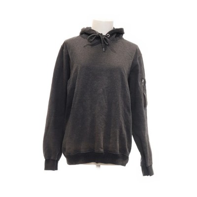 Amaci, Kapuzenpullover, Größe: M, Grau, Baumwolle, Einfarbig, Damen #y9i