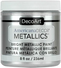 DecoArt Americana Decor Metallics 8oz-Sterling Silver