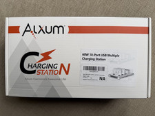 Alxum 60W 10 Port USB Fast Charging Station For Multiple Devices