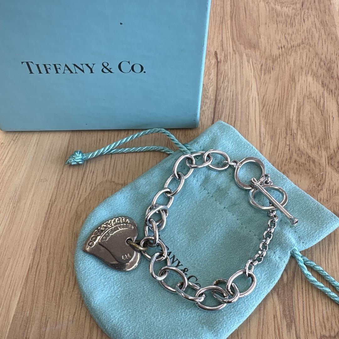 Tiffany Inspired Heart Bracelet for Women in 925 Sterling Silver