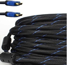 50 FT 50' Ft High Speed HDMI Ethernet M/M 3D Cable 1080p HDTV PS5 XBox DVD M-M