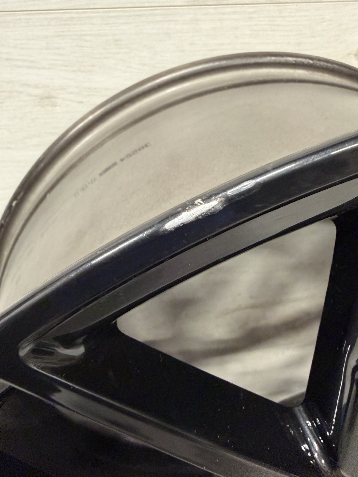 GENUINE OEM 2017-2021 AUDI R8 4S0601025AA FRONT 20X8.5 WHEEL RIM BLACK OPTIC