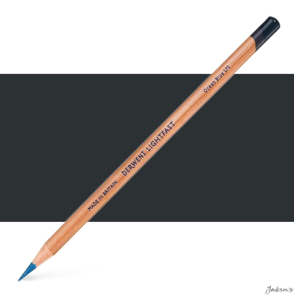 Derwent Lightfast Colour Pencil Oil Based Ocean Blue For Drawing
