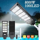 Upgrade 9900000LM Solar Street Light Dusk to Dawn Lamp for Parking Lot Road