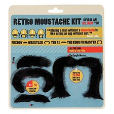 Retro Self Adhesive Costume  Party Disguise Moustache Kit