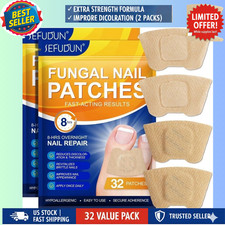 64 Pcs Fungal Nail Patches - Extra Strength Toenail Fungus Treatment Overnight