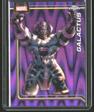 2026 Topps Chrome Marvel #38 Galactus Purple RayWave Refractor /75