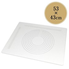 MAJIMAYA Original Footed Artificial Marble Pastry Board Color Varies from JAPAN