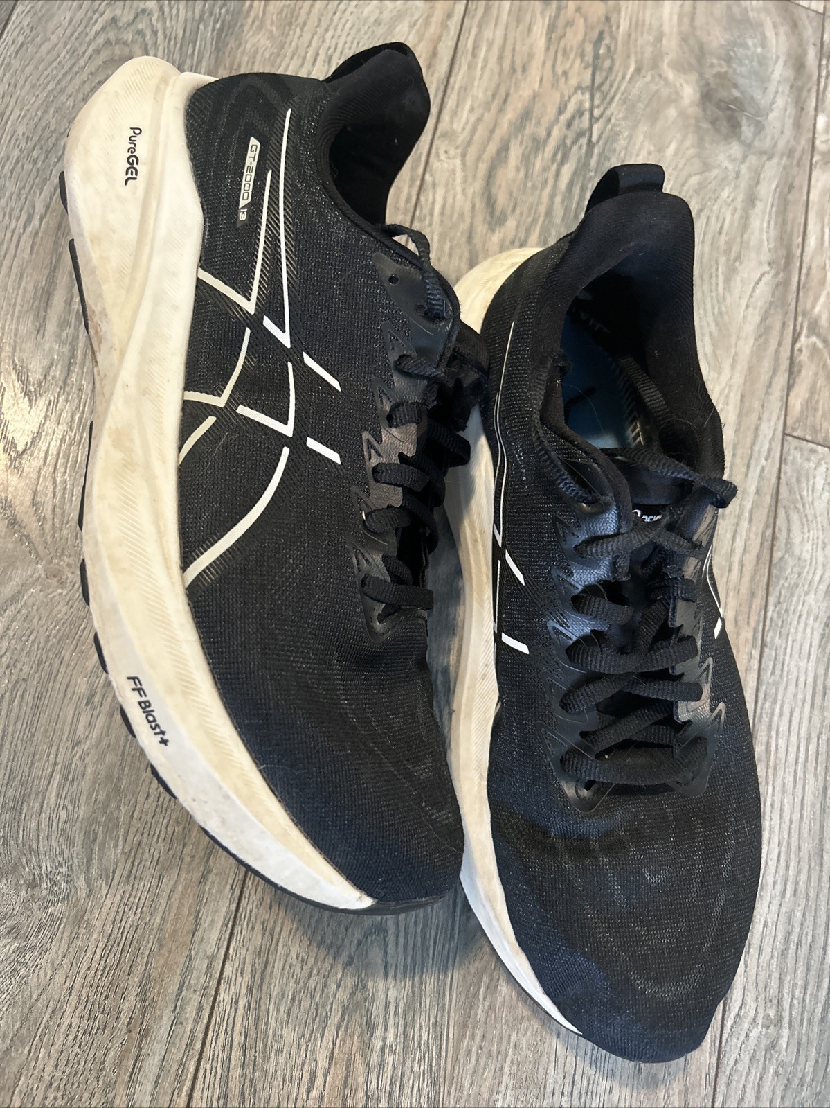 ASICS GT-2000 13 Running Shoes Men’s Size 9 1/2 Black PureGEL FF Blast+